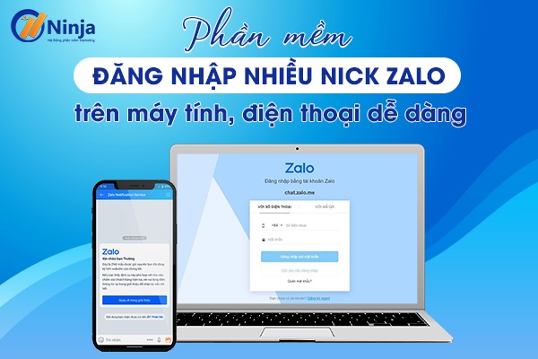 đăng nhập nhiều tài khoản zalo