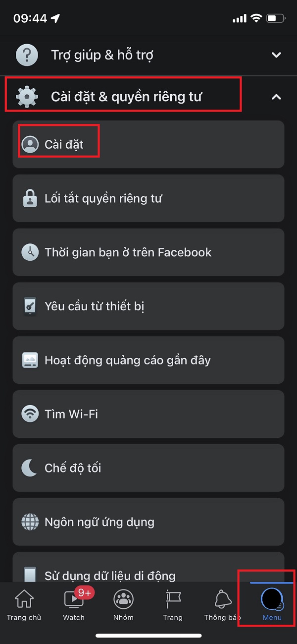 đăng tin facebook bị mờ