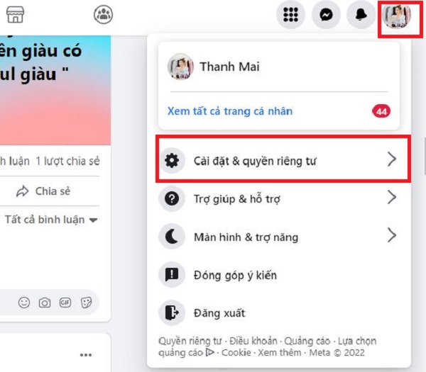 bảo mật 3 lớp facebook