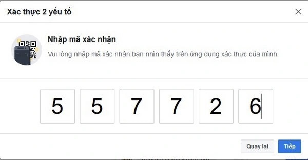 bảo mật 3 lớp facebook