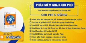 Phần mềm quét data khách hàng Ninja UID Pro Client