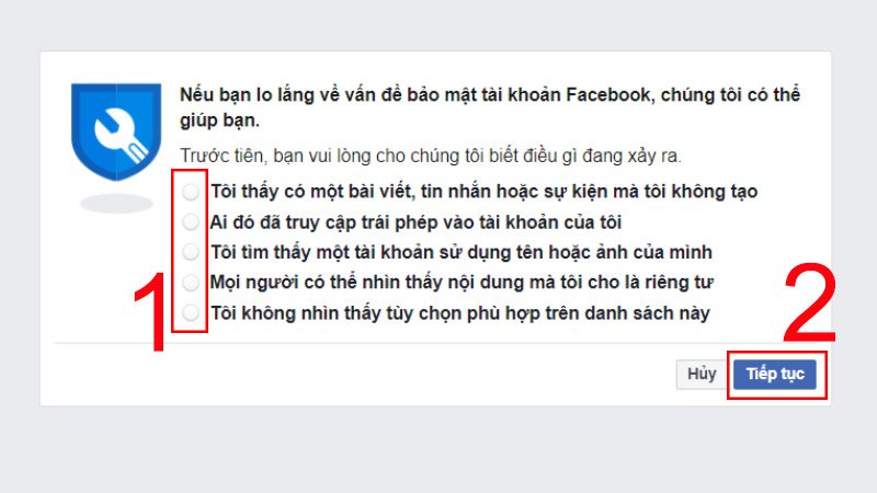 Xử lý khi tài khoản Facebook bị hack