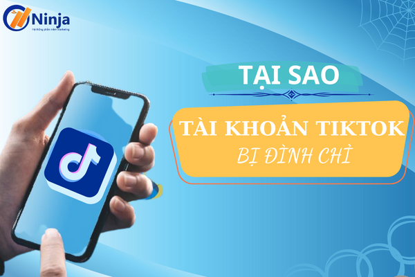 tài khoản Tiktok bị đình chỉ