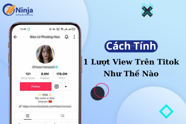 cách tính lượt view tiktok