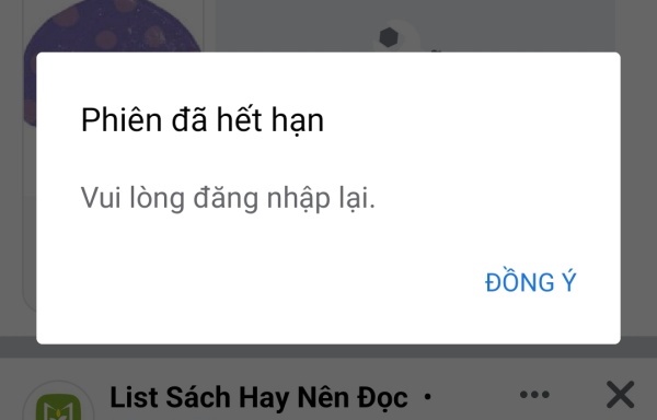 Khắc phục lỗi phiên bản hết hạn facebook