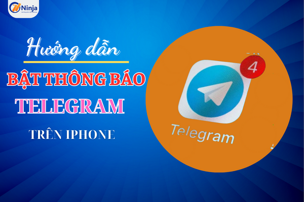 Cách bật thông báo telegram trên iphone siêu đơn giản